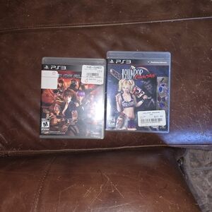 PS3 Game Set - Dead or Alive 5 & Lollipop Chainsaw